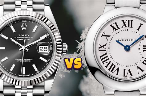 rolex vs cartier watches|are cartier watches any good.